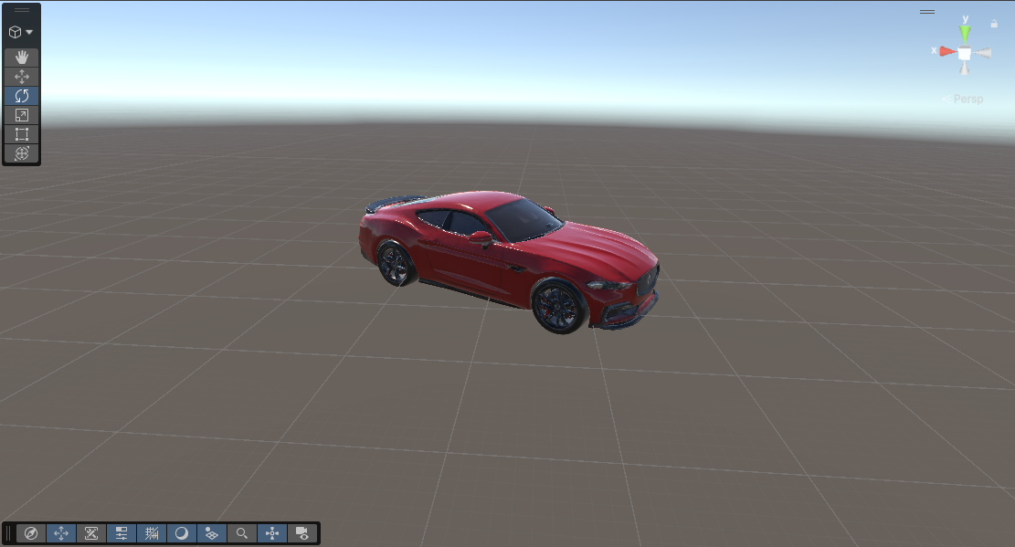 3D model in scene